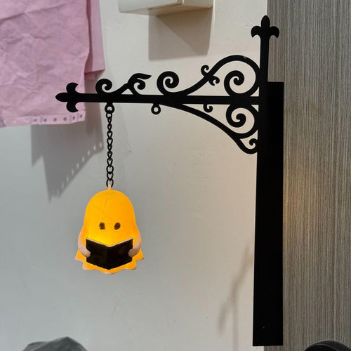 T Library Bookshelf Lighting Lantern Metal Craftwork