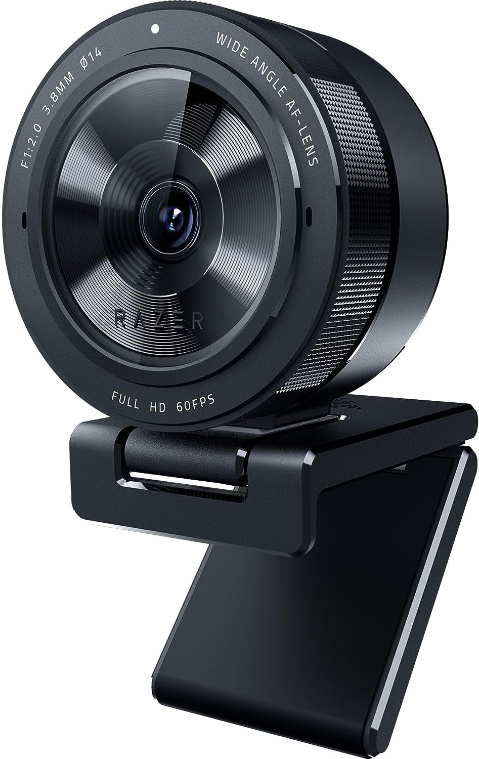 Razer Kiyo Pro Webcam for Streaming, Gaming, Video Calls: Full HD 1080P 60FPS - Adaptive Light Sensor - HDR Enabled - Wide Angle Lens with Adjustable FOV - Works with OBS, Xsplit, Twitch, Zoom, Teams