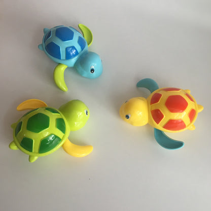 Wind-Up Turtle Bath Toy for Kids - Fun Water Play